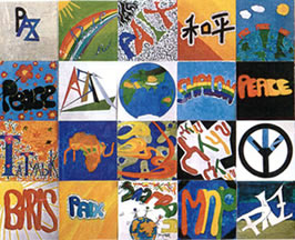 Friedenswände realisieren